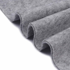 1 Yard Thick Soft Felt Fabric by The Yard - Charcoal