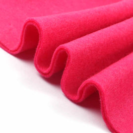 1 Yard Thick Soft Felt Fabric by The Yard - Hot Pink