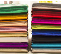 Shiny Foil on Stretch Lightweight Knit Jersey Polyester Spandex Fabric By the Yard - U PICK!