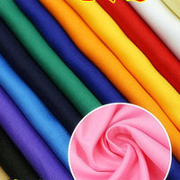 YYCRAFT Uniform Fabric (Coating) polyester/cotton blend By the Yard-U PICK