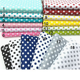 YYCRAFT Polka Dots Cotton Fabric By the Yard-U Pick