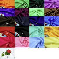 YYCRAFT Uniform Fabric (Coating) polyester/cotton blend By the Yard-U PICK