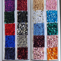 Sequin Velvet Fabric by the yard 65 Colors U PICK 5mm Sequins Velvet 2-way Stretch 58/60”