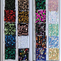 Sequin Velvet Fabric by the yard 65 Colors U PICK 5mm Sequins Velvet 2-way Stretch 58/60”