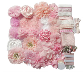 DIY Headband Kit-Baby Pink