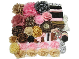 DIY Headband Kit-Brown/Tan/Black