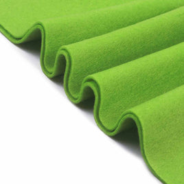 1 Yard Thick Soft Felt Fabric by The Yard - Lime Green